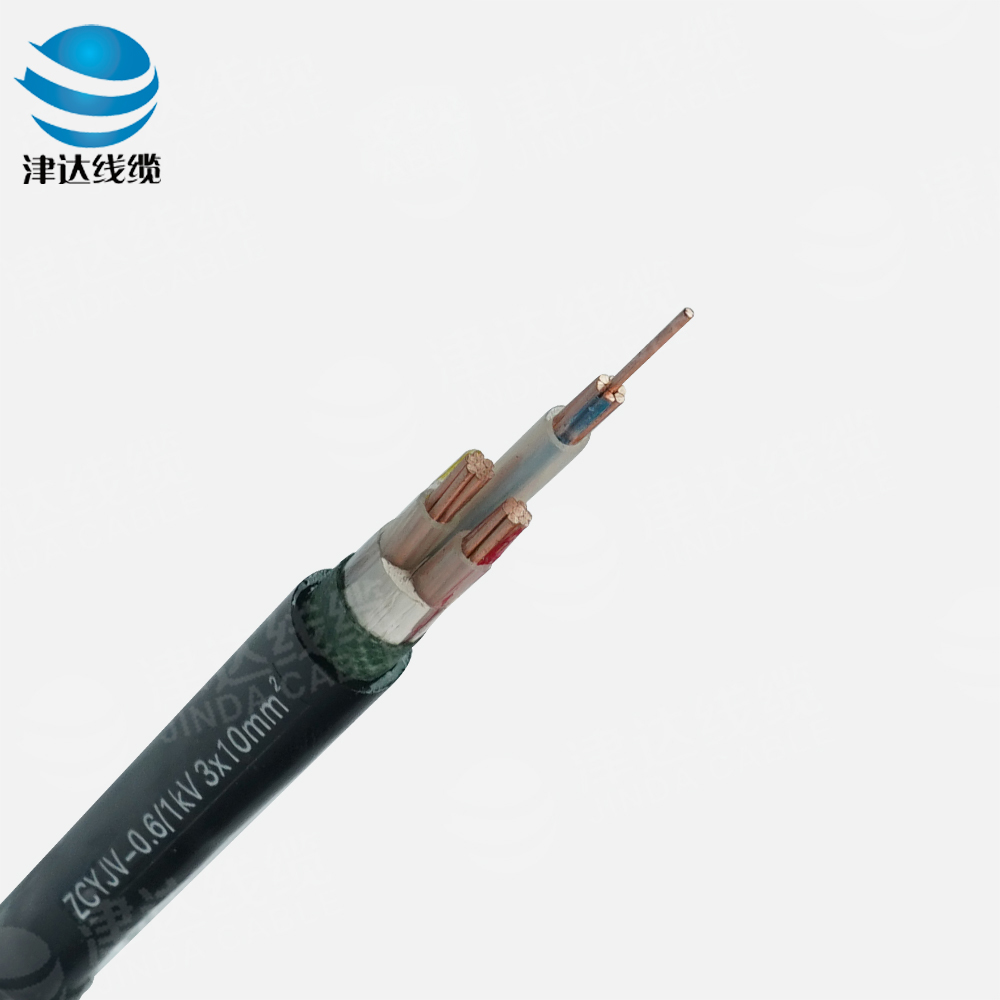 ZC-YJV 3*10銅芯交聯(lián)聚乙烯絕緣聚氯乙烯護(hù)套阻燃C類電力電纜