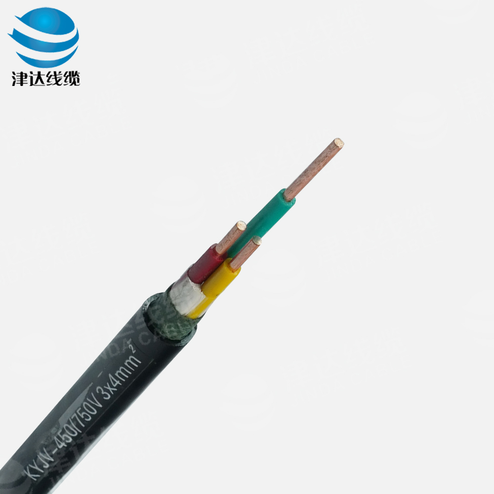 KYJV3*4交聯聚乙烯絕緣聚氯乙烯護套控制電纜